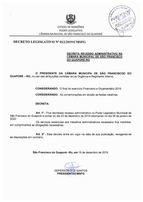 Decreto Legislativo