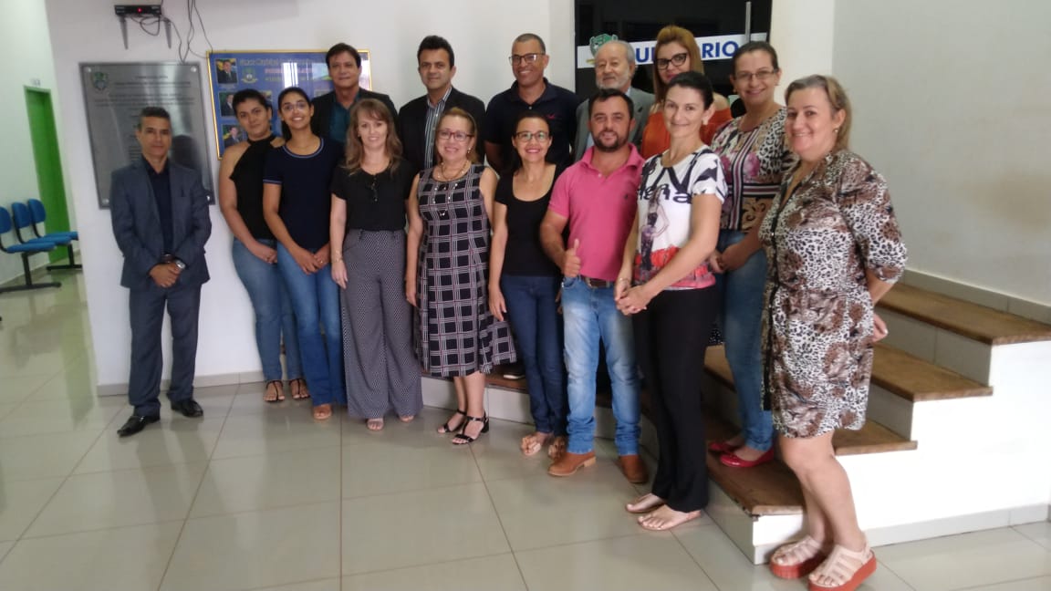 Visita do Tribunal de Contas na Câmara Municipal.